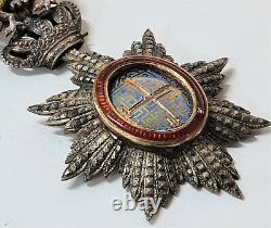 Ww1 Era Imperial France Annam Order Of The Dragon Medal Award Knight Grade