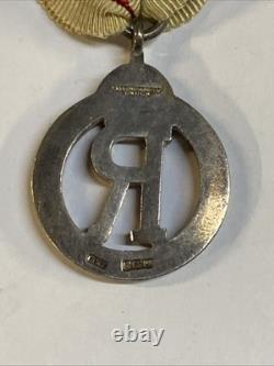 Ww1 Queen Alexandra's Imperial Military Nursing Service Reserve Medal Silver