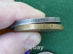 Ww1 Ran Royal Yacht Victoria & Albert Long Service Coronation Medal Group