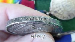 Ww1 Ran Royal Yacht Victoria & Albert Long Service Coronation Medal Group