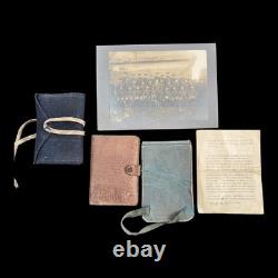 Ww1 Royal Artillery Medal Trio Rsm E G New Archive Warrant Notebook Photos