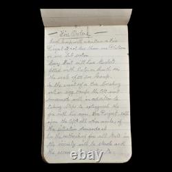 Ww1 Royal Artillery Medal Trio Rsm E G New Archive Warrant Notebook Photos