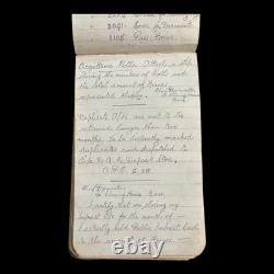 Ww1 Royal Artillery Medal Trio Rsm E G New Archive Warrant Notebook Photos