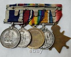 Ww1 Royal Navy Medal Group Chief Stoker Aubrey Brown Who Served 27 Years Ww2