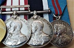 Ww1 Royal Navy Medal Group To Chief Stoker King From Brighton Persian Gulf 1910