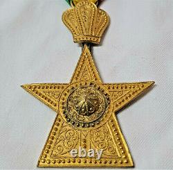 Ww2 Era Imperial Order Of The Star Of Ethiopia Officer Grade Medal Award