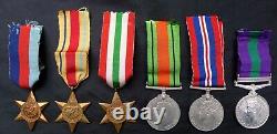 Ww2 Medals & General Service Medal Bar Malaya To Major Norman John Allen. Reme