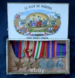 Ww2 Medals & General Service Medal Bar Malaya To Major Norman John Allen. Reme