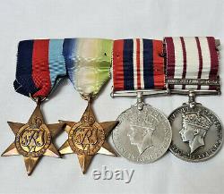 Ww2 Minesweeping 1945 51 Medal Group 139632 Reuben Trevail Royal Navy