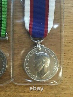 Ww2 Royal Navy Medal Group Served On Hms Basilisk Dunkirk