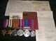 Ww2 Royal Signals Medal Group With Gsm Palestine 1945-48 & Ism, With Docs & Photo