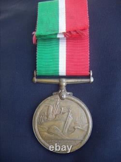Wwi United Kingdom Great Britain British Merchant Marine Full Size Medal Named