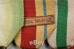 Wwii British Royal Navy 6 Medal Group To W. H. Adams, Rn Hms Woolich