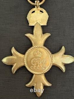 Wwii Totally Original Mbe Medal Award And Case Of Issue