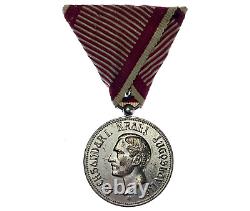 Yugoslavia Alexander 1st Royal Household Service Silver Medal 1930