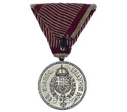 Yugoslavia Alexander 1st Royal Household Service Silver Medal 1930