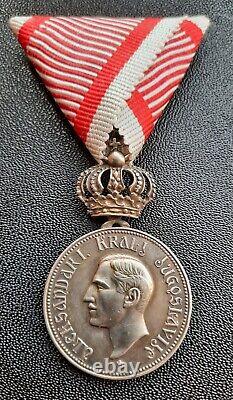 Yugoslavia Kingdom Medal of Merit to the Royal House