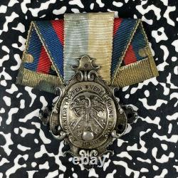 (c. 1910) Germany Royal Bavarian Engineering Troops Medal & Ribbon Lot#OV1863