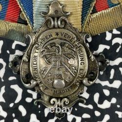 (c. 1910) Germany Royal Bavarian Engineering Troops Medal & Ribbon Lot#OV1863